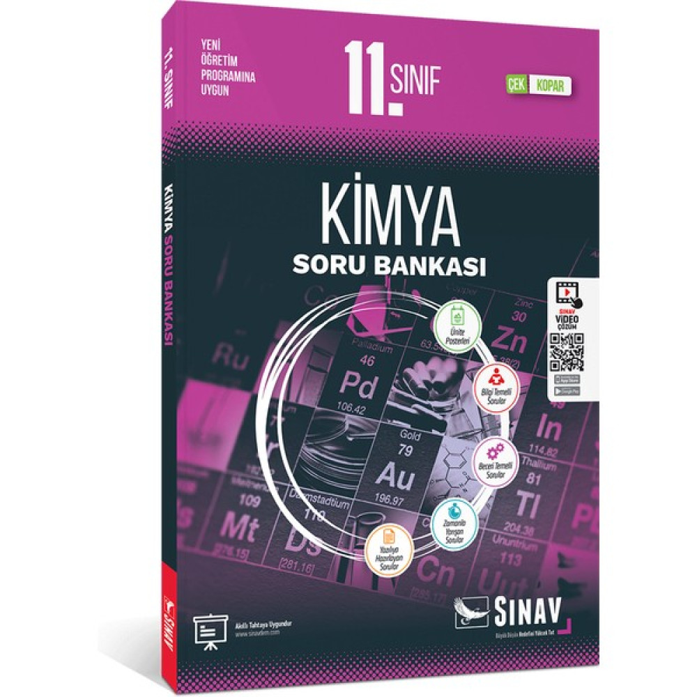Sınav Yayınları 11. Sınıf Kimya Soru Bankası KPSS Fiyatı