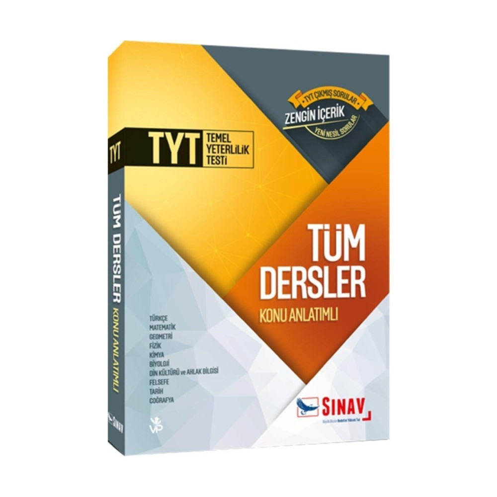 Sınav Yayınları 2024 Tyt Tüm Dersler Konu Anlatımlı Tek Kitap Ders Sınav Kitapları Fiyatı