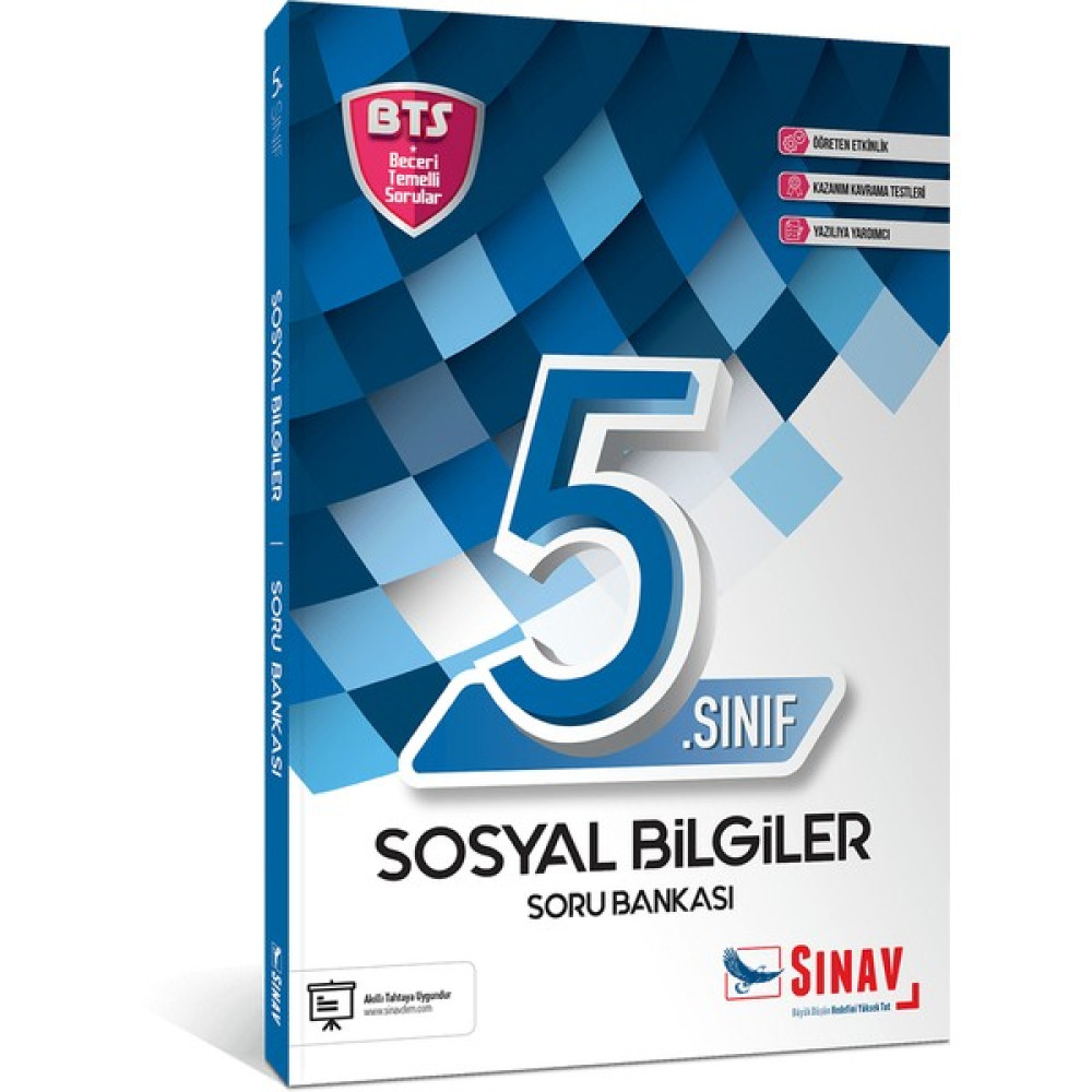 Sınav Yayınları 5. Sınıf Sosyal Bilgiler Soru Bankası Kaynak Kitapları Fiyatı