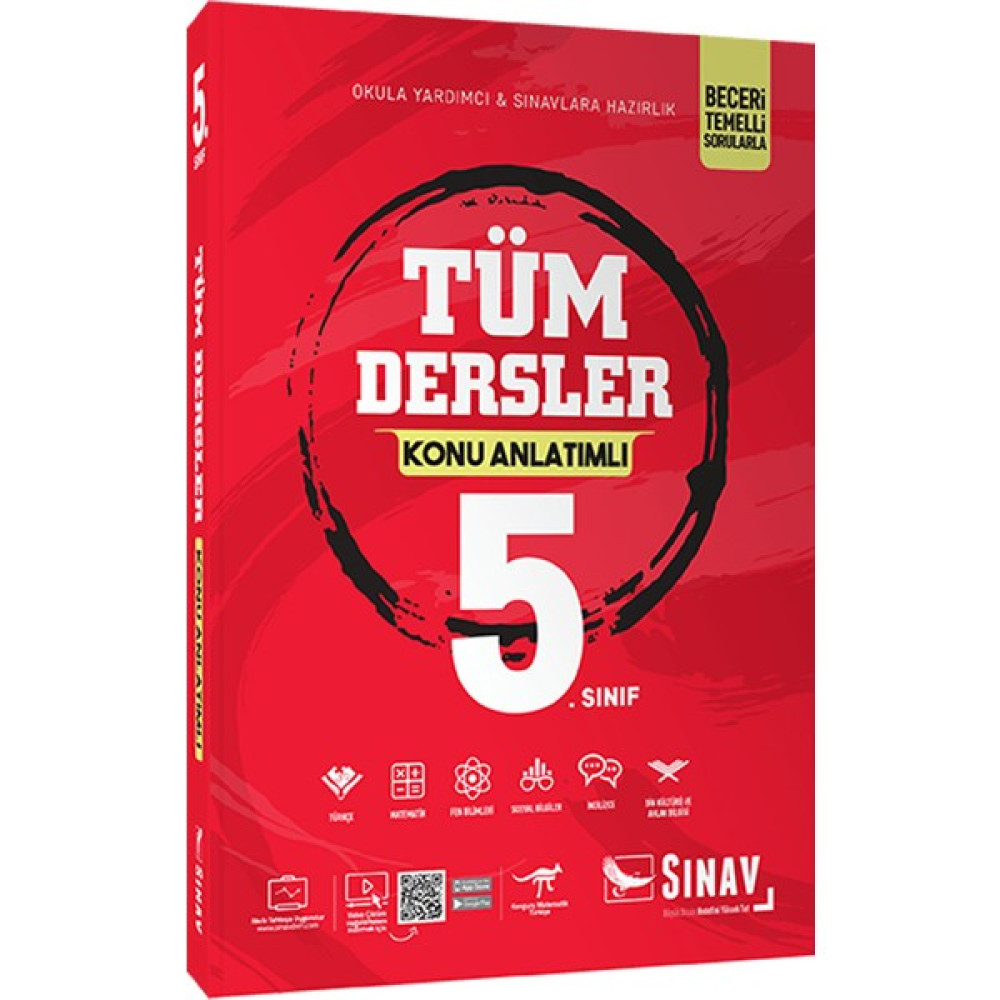 Sınav Yayınları 5. Sınıf Tüm Dersler Konu Anlatımlı Tüm Dersler Fiyatı