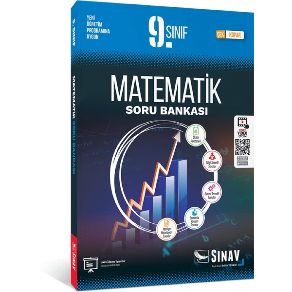 Sınav Yayınları 9. Sınıf Matematik Soru Bankası Kaynak Kitapları Fiyatı