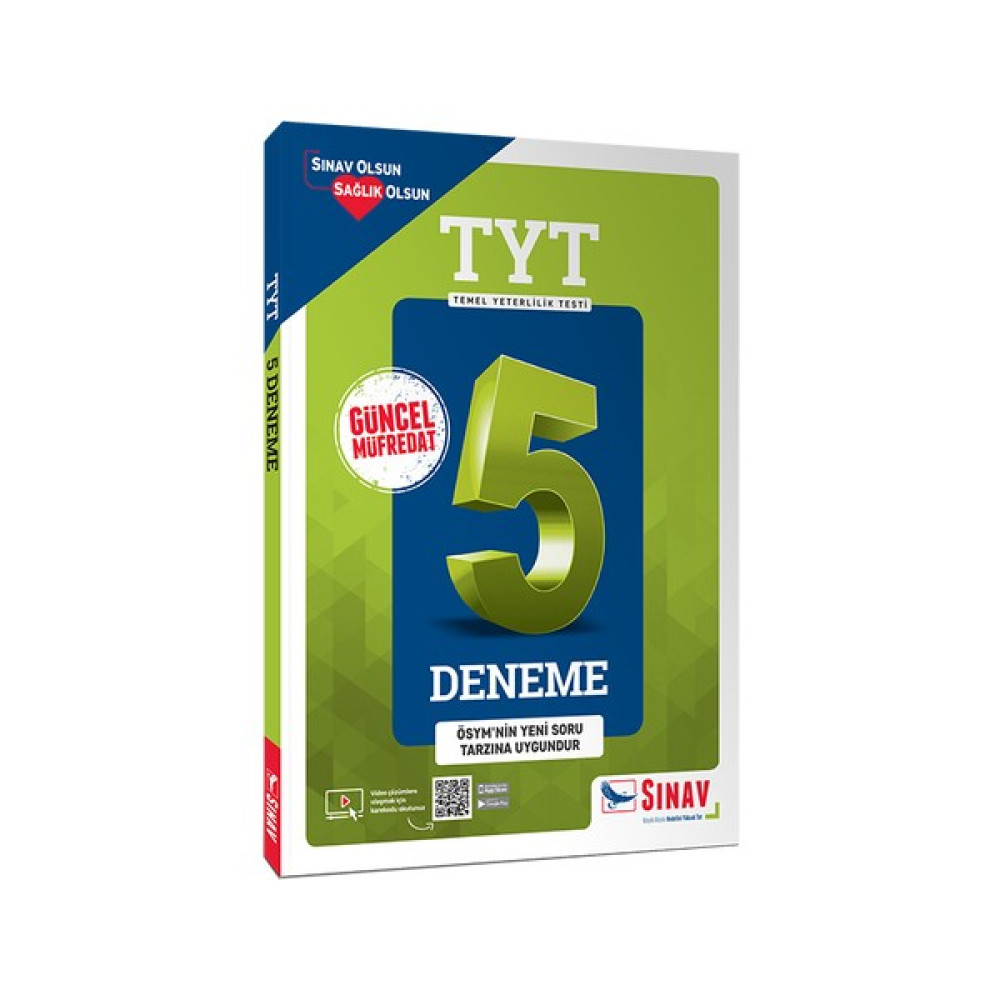 Sınav Yayınları TYT 5 Deneme Temel Yeterlilik Testi (TYT) Fiyatı