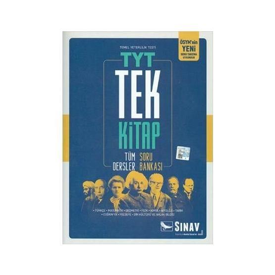 Sınav Yayınları TYT Tek Kitap Tüm Dersler Soru Bankası