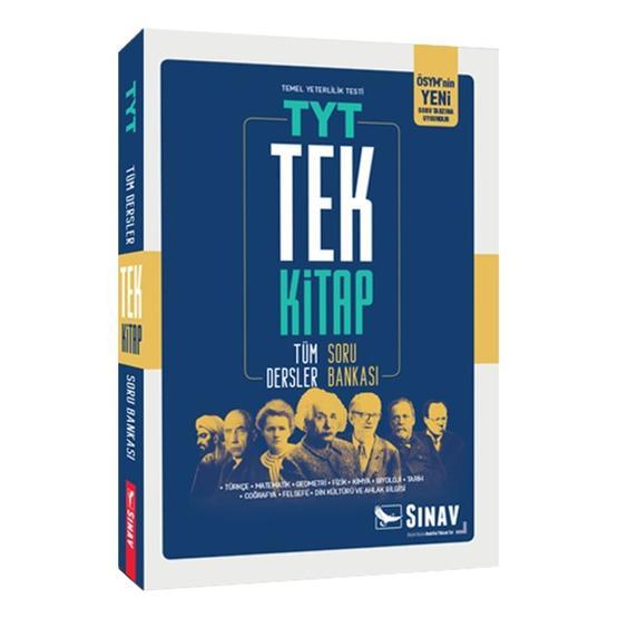 Sınav Yayınları TYT Tek Kitap Tüm Dersler Soru Bankası