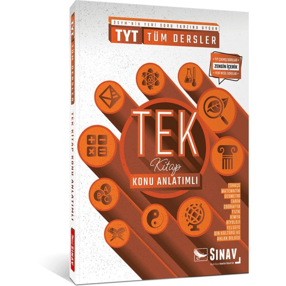 Sınav Yayınları TYT Tüm Dersler Konu Anlatımlı Temel Yeterlilik Testi (TYT) Fiyatı