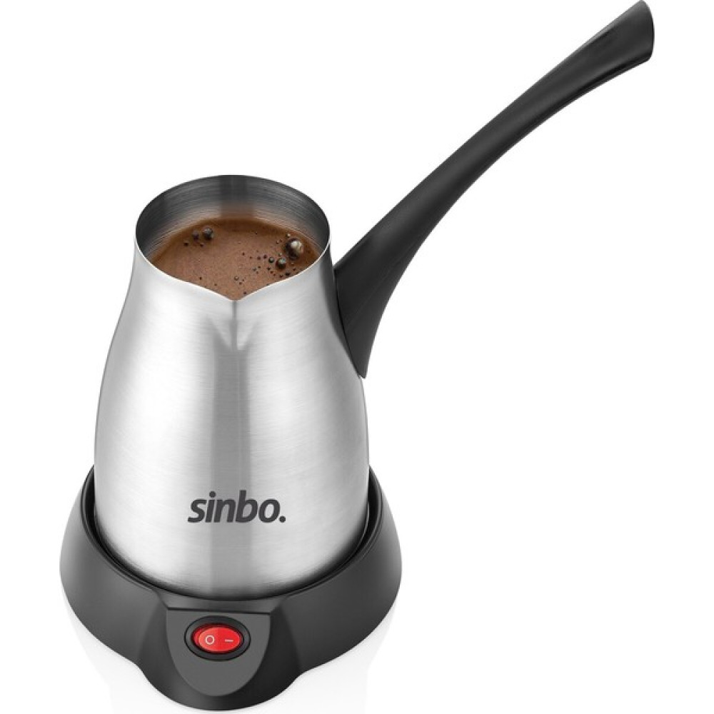 Sinbo SCM-2957 Inox Elektrikli Cezve - Gümüş Kahve Makineleri Fiyatı