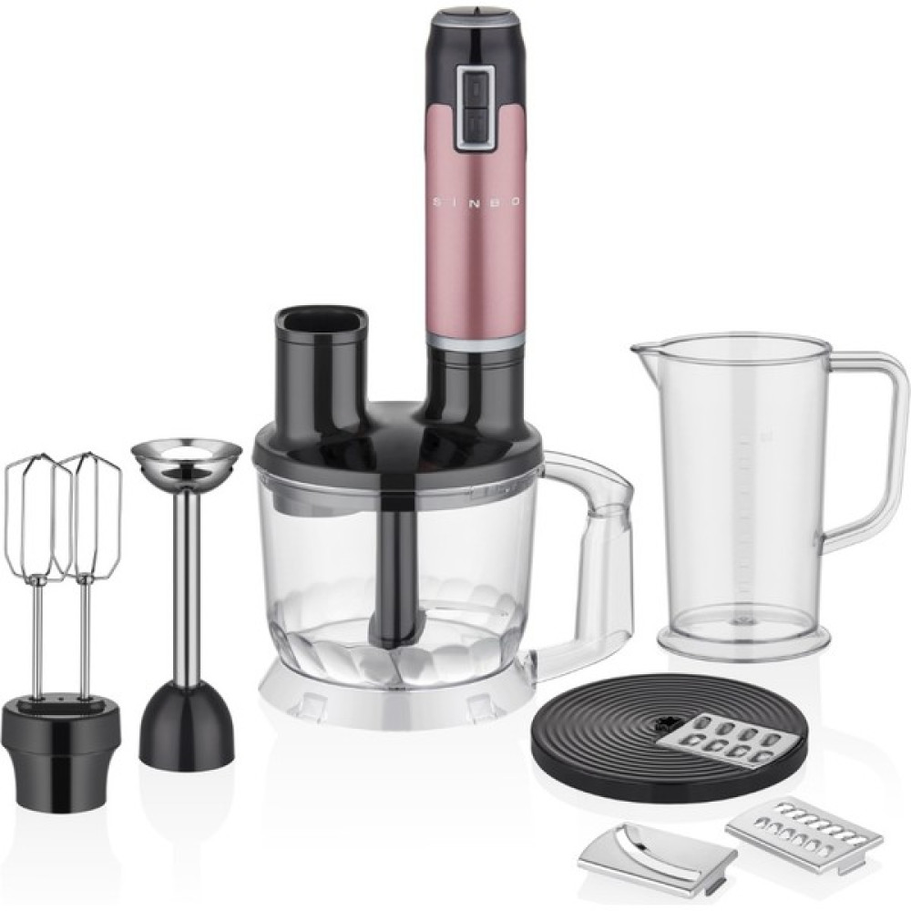 Sinbo SHB-3178 Rose 1000 W Multi Blender Seti - Rose Gold Blenderler Fiyatı
