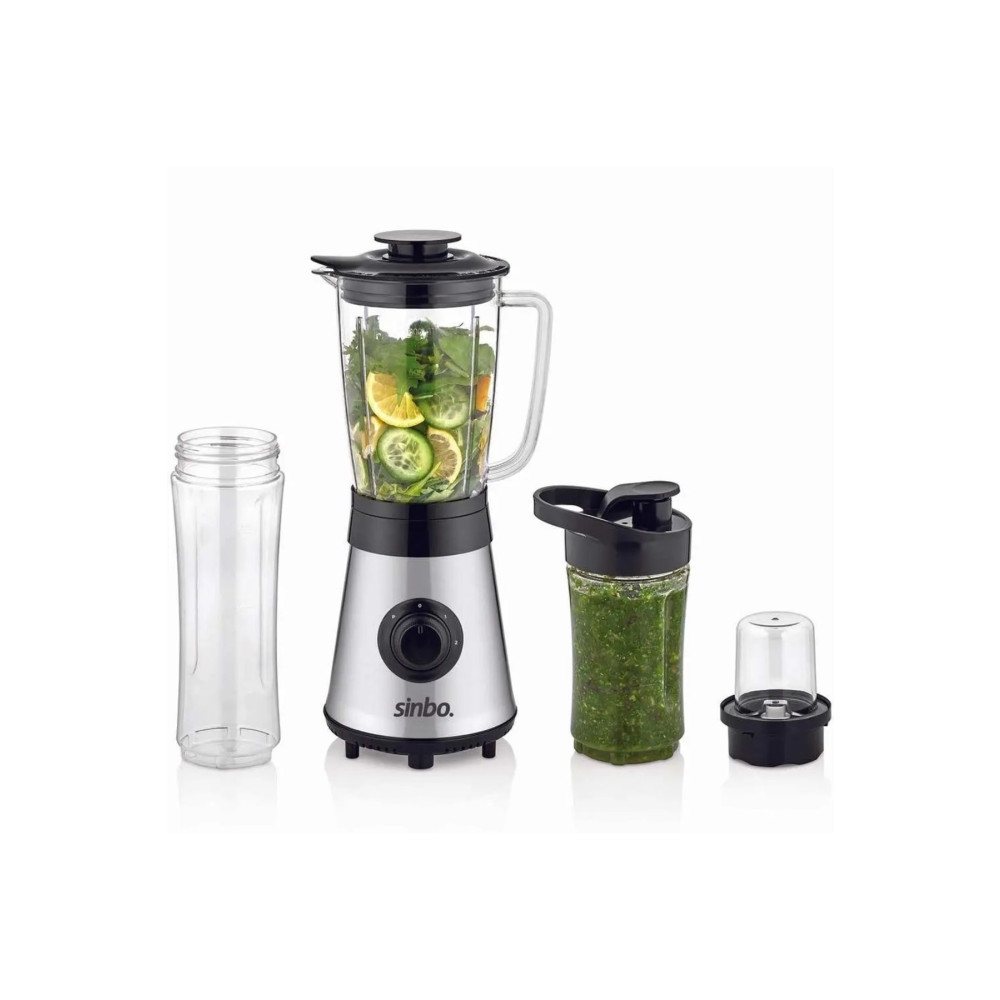 Sinbo Shb 3190 Smoothie Blender Seti Smothie Öğütücü - 2 Farklı Boyda Bardak Hediyeli Blenderler Fiyatı