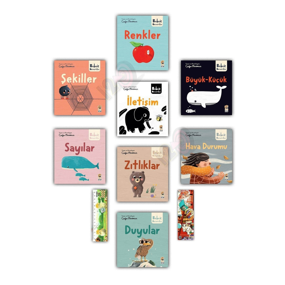 Sincap Kitap Bebek Üniversitesi - Hikayeli Ilk Kavramlarım 1-2 Çocuk Öykü Fiyatı