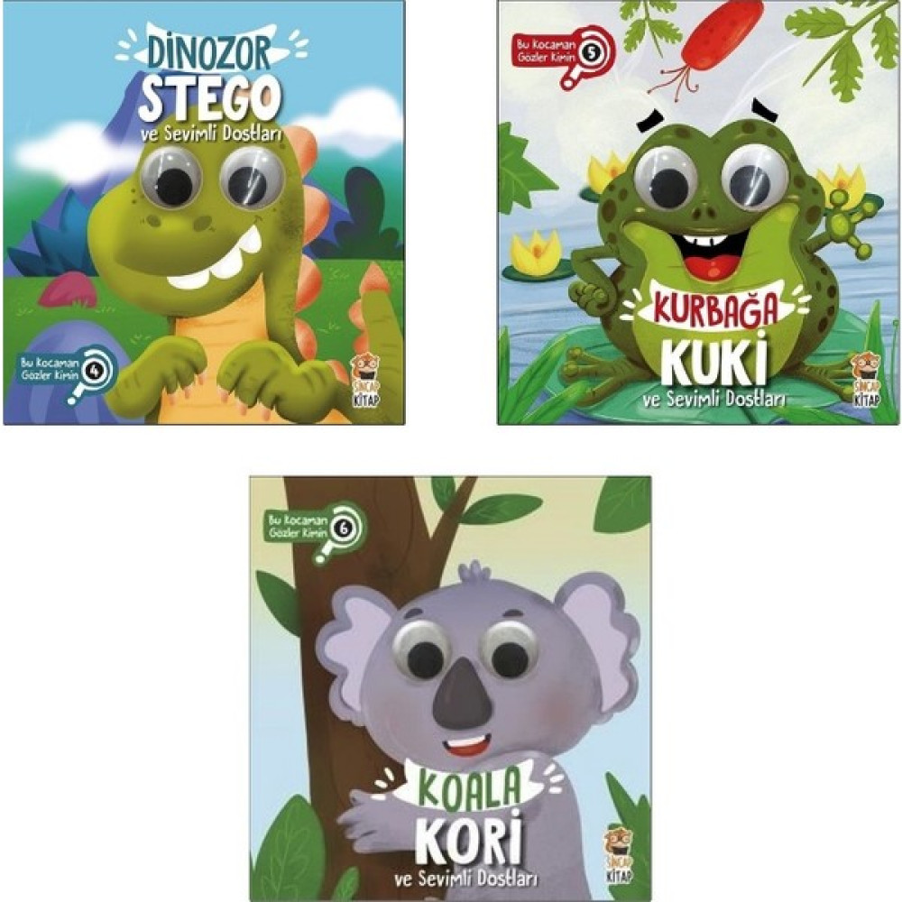 Sincap Kitap Bu Kocaman Gözler Kimin 3 Kitap Set - 2 Zihinsel Gelişim Kitapları Fiyatı