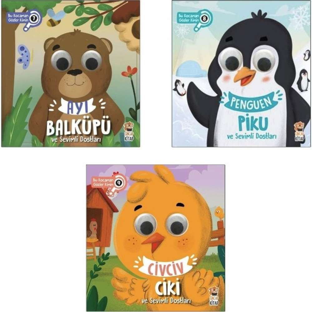 Sincap Kitap Bu Kocaman Gözler Kimin 3 Kitap Set - 3 Zihinsel Gelişim Kitapları Fiyatı