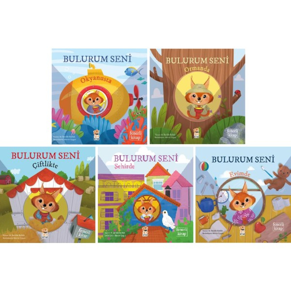 Sincap Kitap Bulurum Seni Fenerli Kitap Serisi 5'li Set Okul Öncesi Eğitici & Öğretici Kitaplar Fiyatı