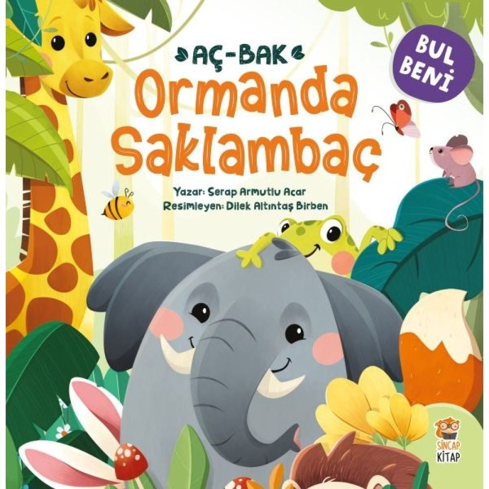 Sincap Kitap Ormanda Saklambaç - Bul Beni Çocuk Klasikleri Fiyatı