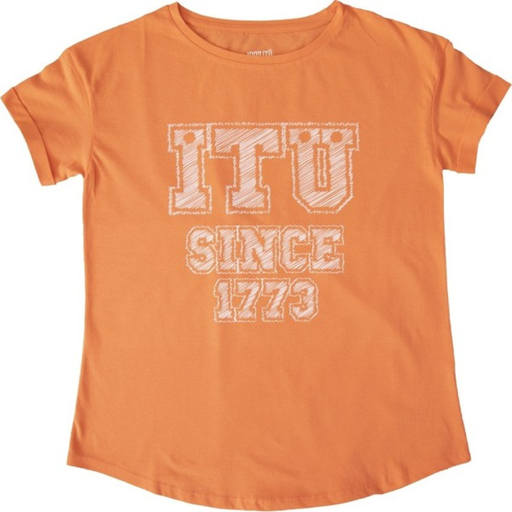 Since Itü Since Turuncu Eskiz Kadın Bayan T-shirt Fiyatı
