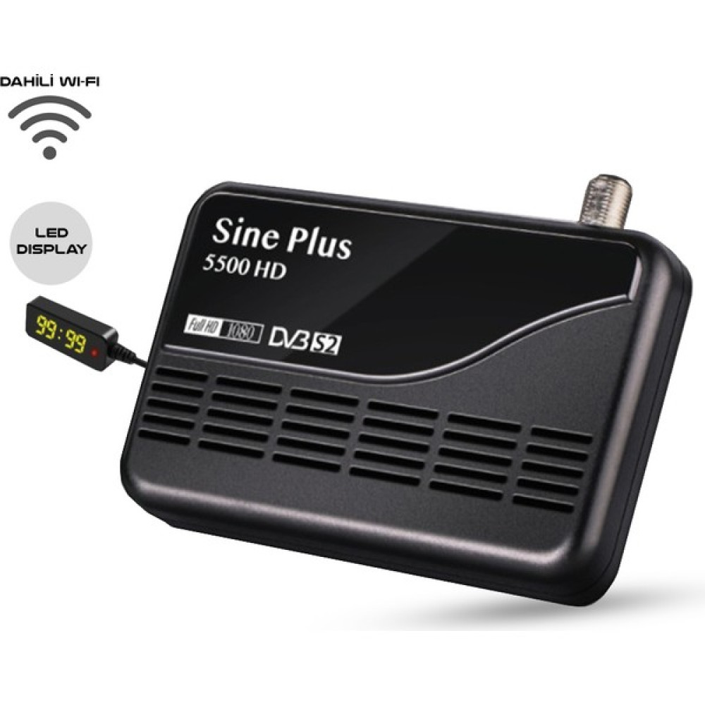 Sine Plus 5500 Hd Wıfı Uydu Alıcısı Uydu Alıcıları Fiyatı