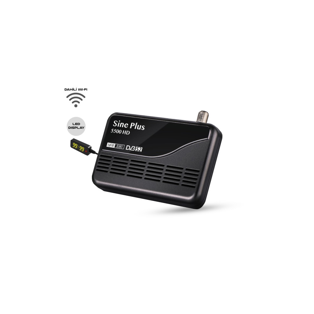 Sine Plus HD WIFI Uydu Alıcısı Uydu Alıcıları Fiyatı