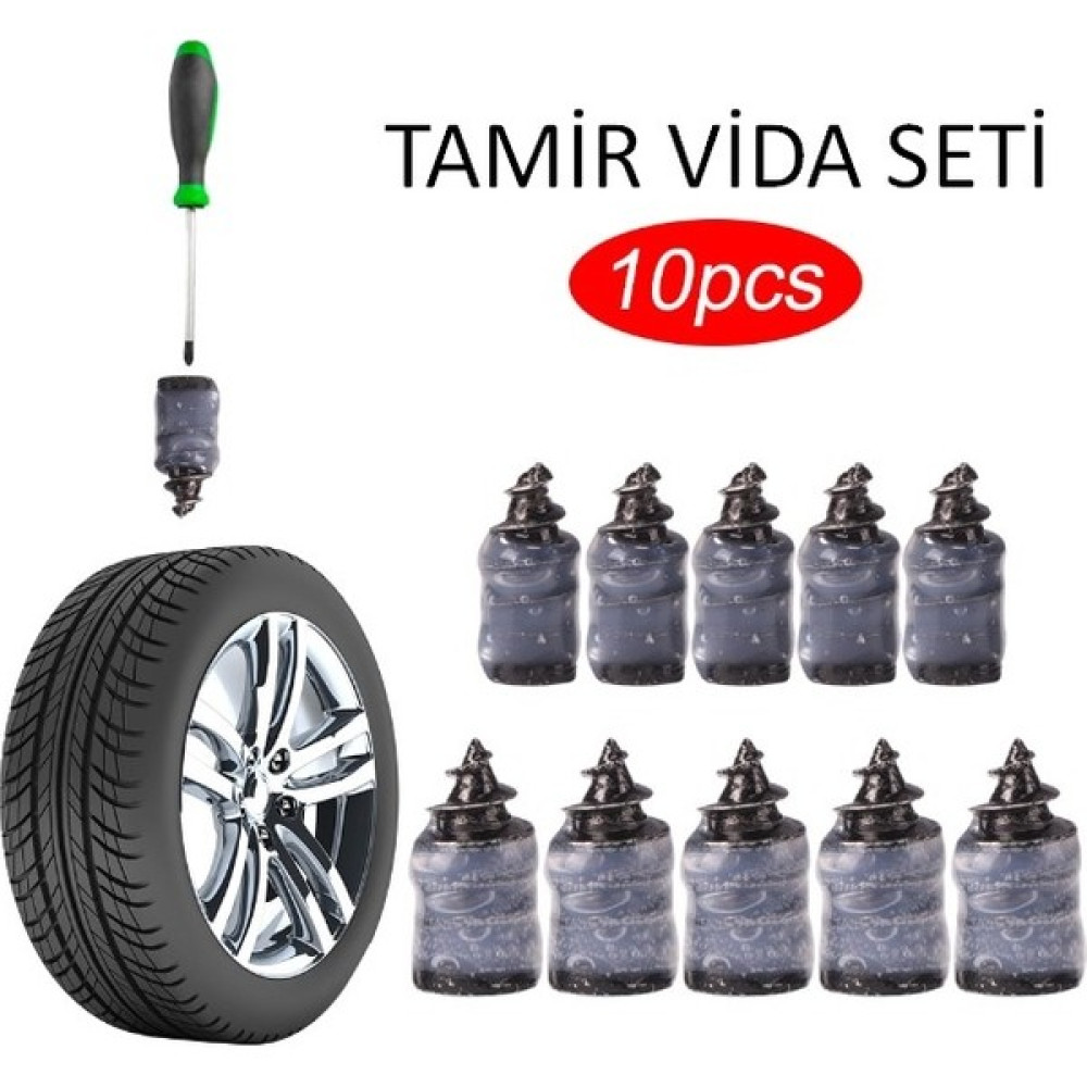 Sinerji Shop Lastik Tamir Kiti Kauçuk Vida Seti Lastikler Fiyatı