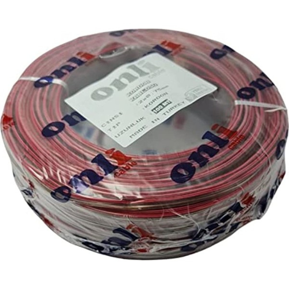 Sinerji Shop Onli 2X0.75MM Hoparlör Kablosu 100METRE Şeffaf Oto Hoparlörleri & SubWoofer Fiyatı