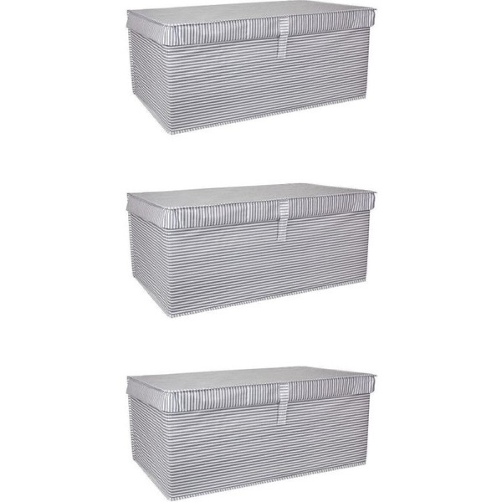 Sinerji Store 3'lü Çok Amaçlı Kutu (Megaplus 70 x 40 x 30 cm) Seti Yeni Sezon Su Geçirmez Nano Teknoloji Kumaş - Renkli Eşya Saklama / Düzenleme Fiyatı