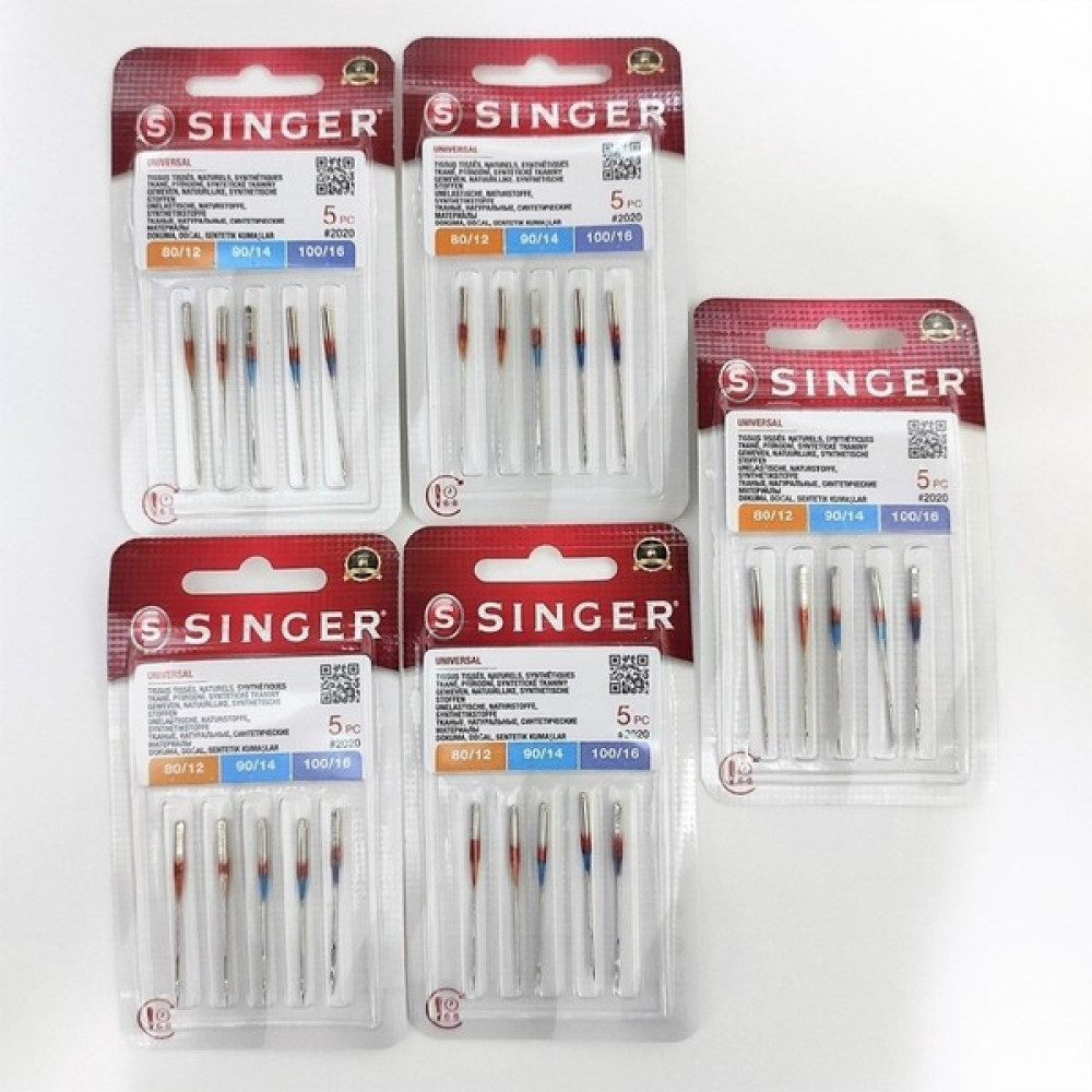 Singer 5 Paket Dikiş Makinesi Iğnesi Karışık Paket- 12-14-16 (1 Pakette 2ADET12- 2ADET14- 1ADET16NO) Oto Boyaları Fiyatı