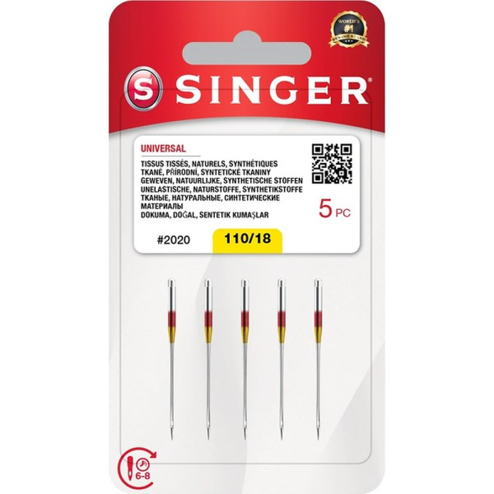 Singer N202018 Ev Tipi Dikiş Makinesi Iğnesi - 5 Li Dikiş Iğnesi Seti 18 Numara Dikiş Makinesi Fiyatı