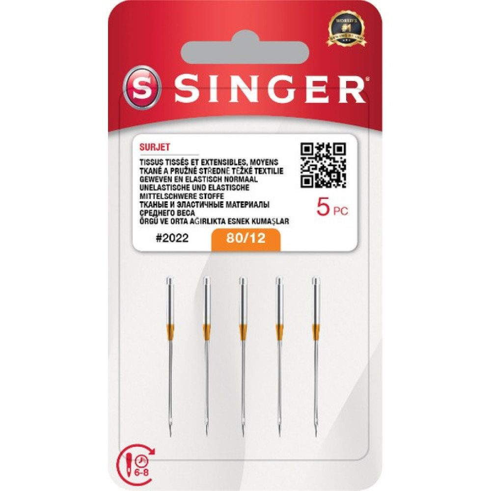 Singer Overlok Iğnesi 12 Numara Dikiş Makinesi Aksesuarları Fiyatı