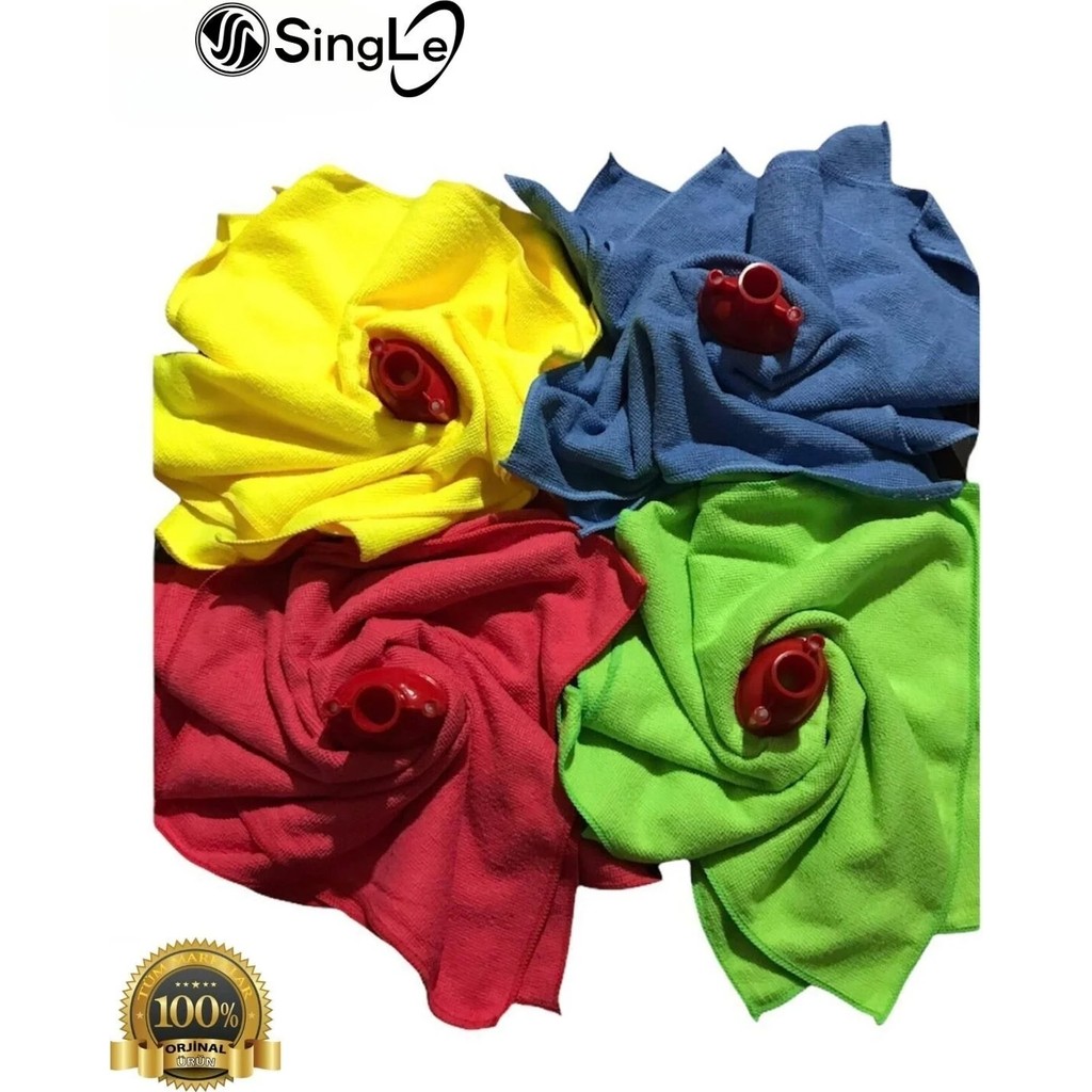 Single (2 Adet) Lüx Mop Ucu [3katlı] Mikrofiber Beziyle Yapılmış Özel Bi Ürün.. Deterjan ve Temizlik Ürünleri Fiyatı