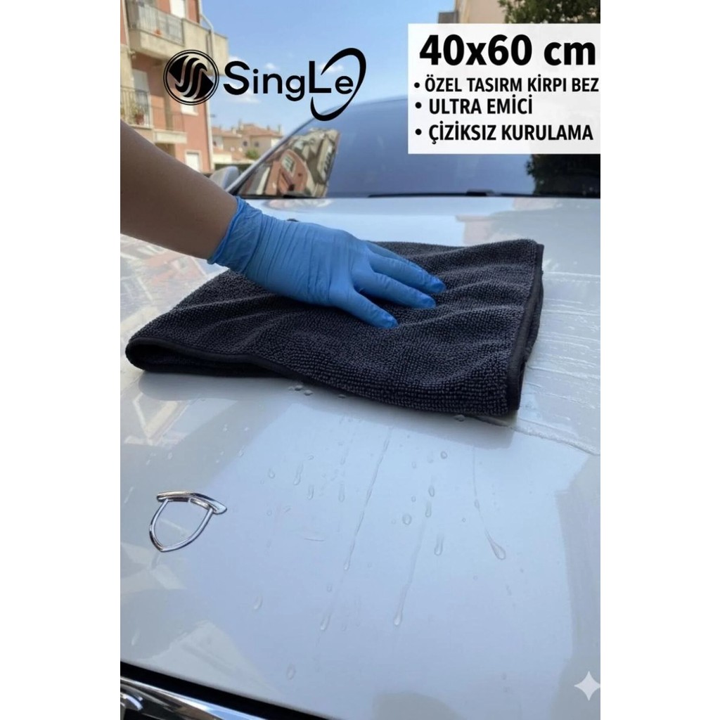 Single 40*60 Özel Seri Premium Kalite Mikrofiber Oto Temizlik Kurulama Bezi Oto Bakım Bezleri Fiyatı