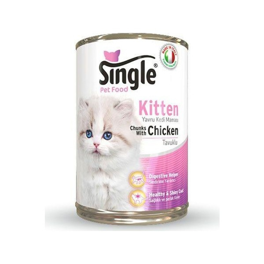 Single Kitten Tavuklu Yavru Kedi Konservesi 415 gr Oto Boyaları Fiyatı