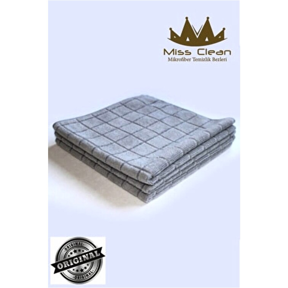Single Missclean ( 3 Adet ) Mikrofiber Mutfak Bezi 40:40 Cm Leke Tutmaz Koku Yapmaz Temizlik Malzemeleri Fiyatı