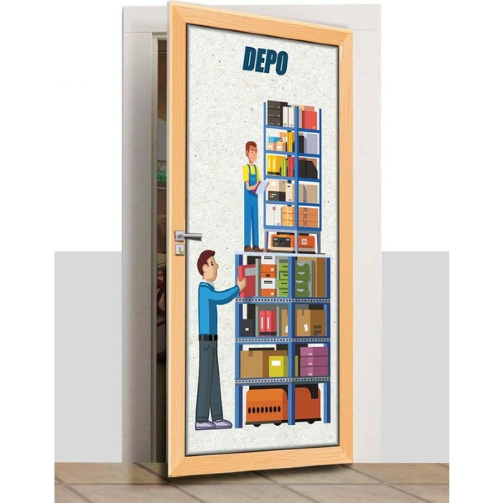 Sınıf Sepeti Kapı Giydirme - Depo - K1136 - 100 x 200 cm - Renkli Yapı Kimyasalları & Yapıştırıcılar Fiyatı