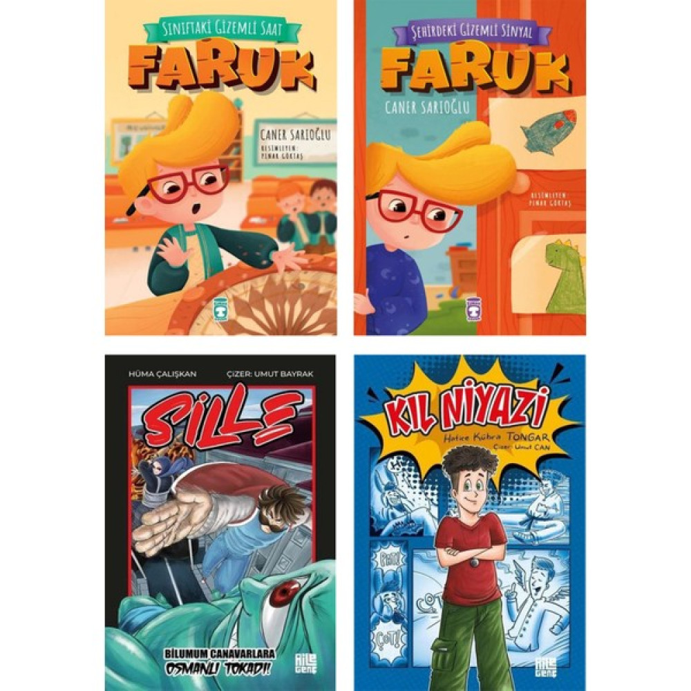 Sınıftaki Gizemli Saat Faruk - Sınıftaki Gizemli Sinyal Faruk - Sille - Kıl Niyazi Çocuk Öykü Fiyatı