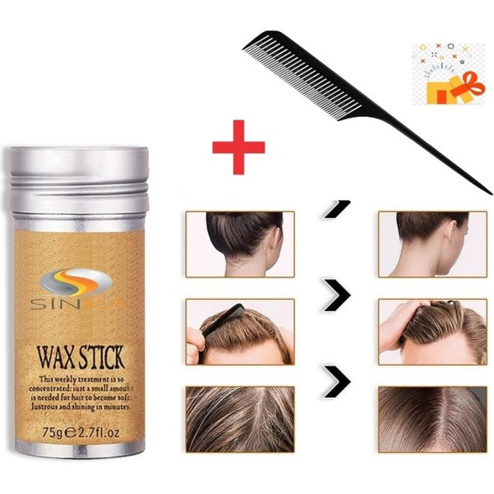 Sinka Hair Stick Wax Saç Sabitleyici 75 gr Ultra Etkili + Tarak Saç Şekillendirici Krem Fiyatı