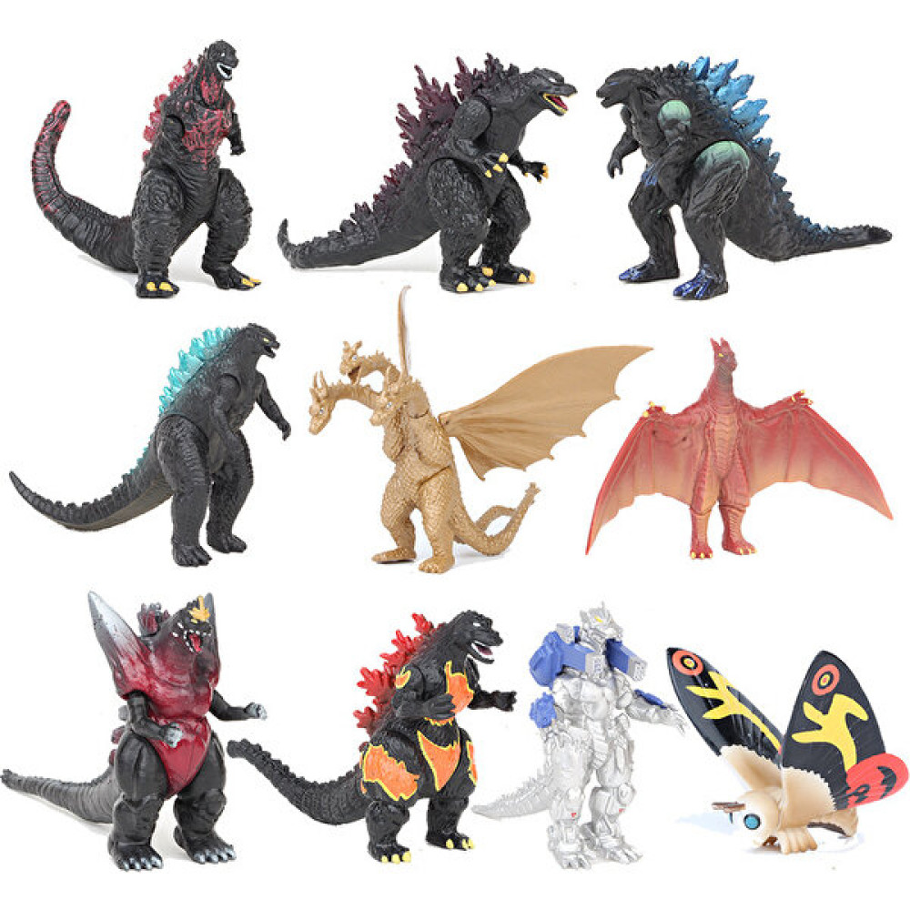 Sinley 10 Adet Godzilla Aksiyon Figürleri - Çok Renkli (Yurt Dışından) Oyuncak Fiyatı