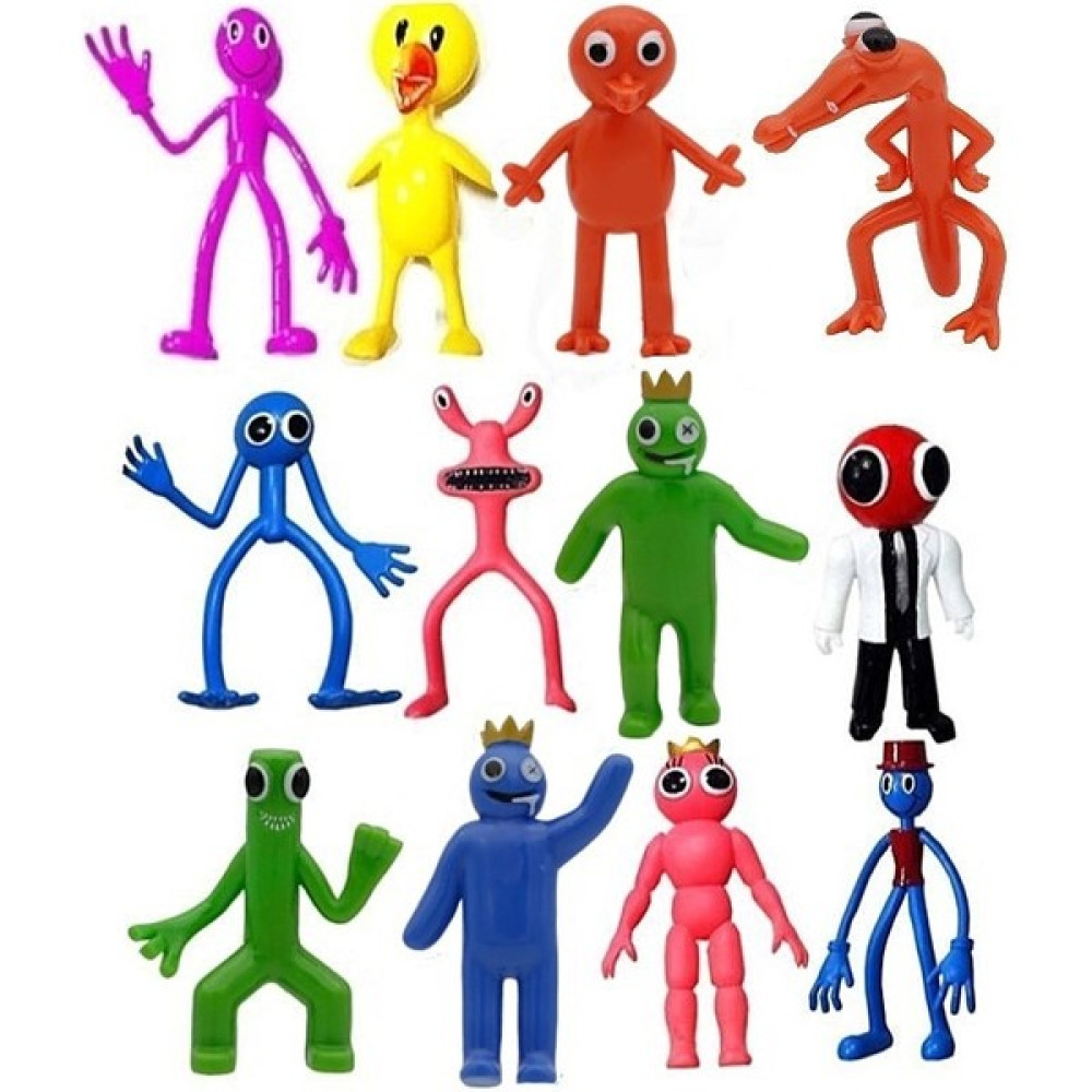 Sinley 12 Adet Rainbow Friends Aksiyon Figürü Hayvan Oyuncakları (Yurt Dışından) - Renkli Oyuncak Fiyatı
