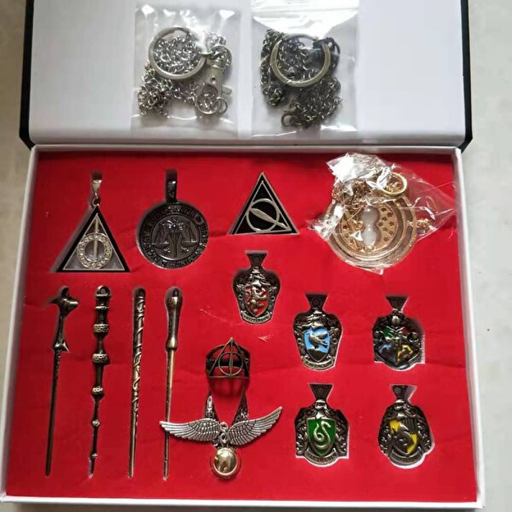 Sinley Harry Potter Takı Kolye Kolye Anahtarlık Seti (Yurt Dışından) Bijuteri Kolye Fiyatı