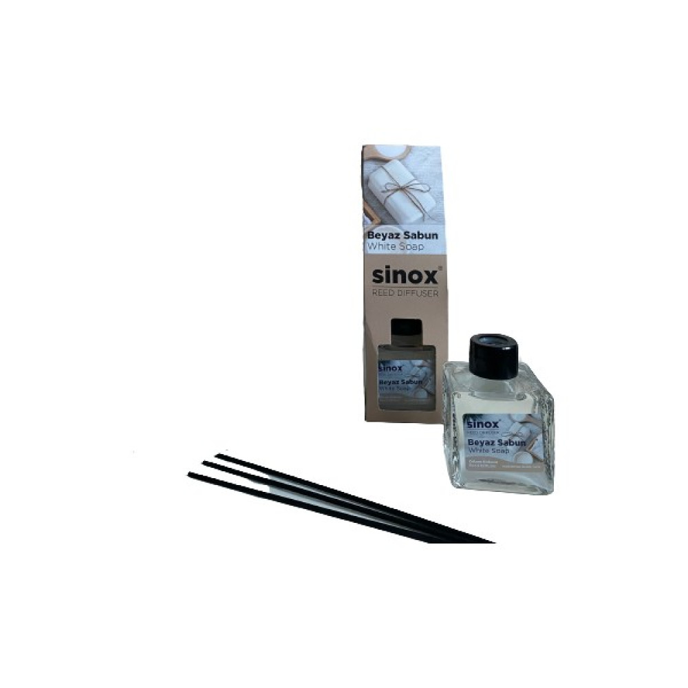 Sinox Bambu Çubuklu Beyaz Sabun Oda Ofis Banyo Kokusu 120 ml Yüksek Esans Kalıcı Koku Oda Kokusu Fiyatı