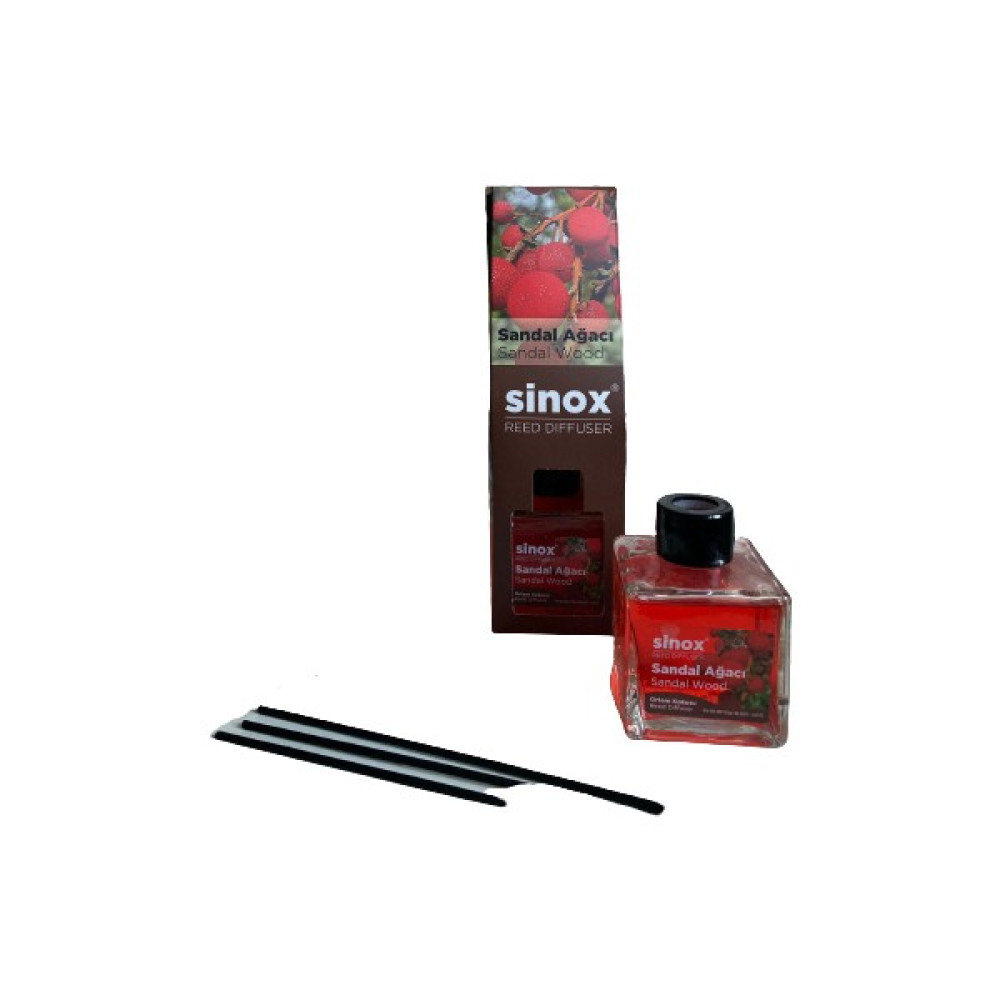 Sinox Bambu Çubuklu Sandal Ağacı Oda Ofis Banyo Kokusu 120 ml Yüksek Esans Kalıcı Koku Oda Kokusu Fiyatı