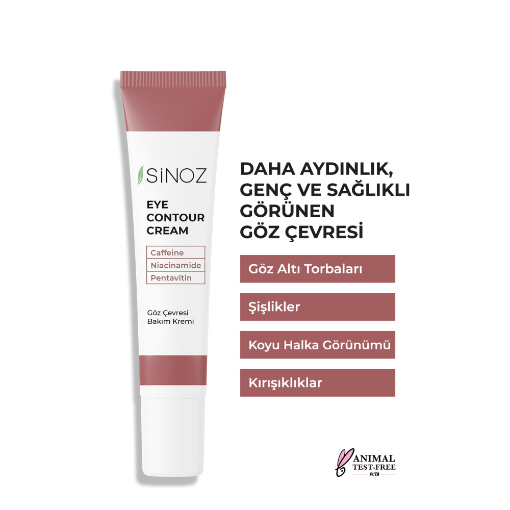 SİNOZ Kırışıklık Koyu Halka Oluşumu Karşıtı Nemlendirici Göz Kremi 15 Ml Göz Altı Ve Çevresi Için Göz Kremi Fiyatı