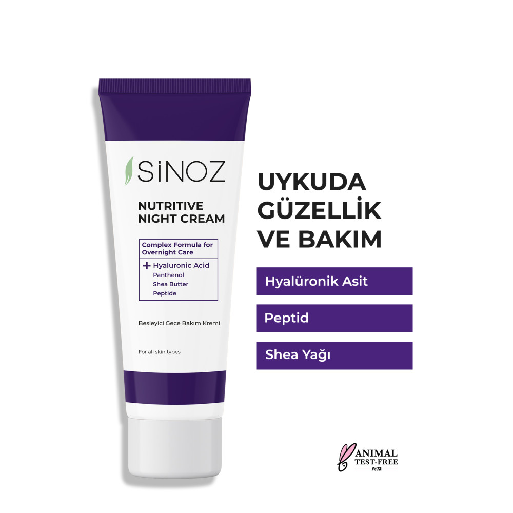 SİNOZ Yenileyici Besleyici Gece Bakım Kremi 50 ML Cilt ve Yüz Bakımı Fiyatı