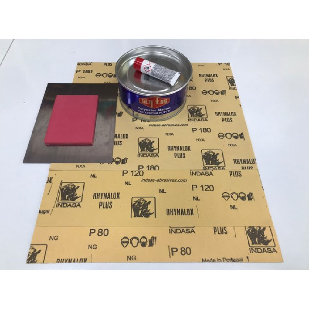 Sintaş Polyester Macun 500 gr Set 3 Adet Zımpara-Çelik-Macun Lastiği Oto Bakım & Temizlik Ürünleri Fiyatı