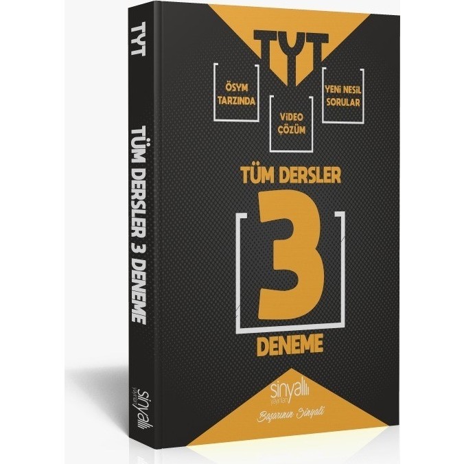Sinyal Yayınları TYT 3 Deneme Diğer Fiyatı