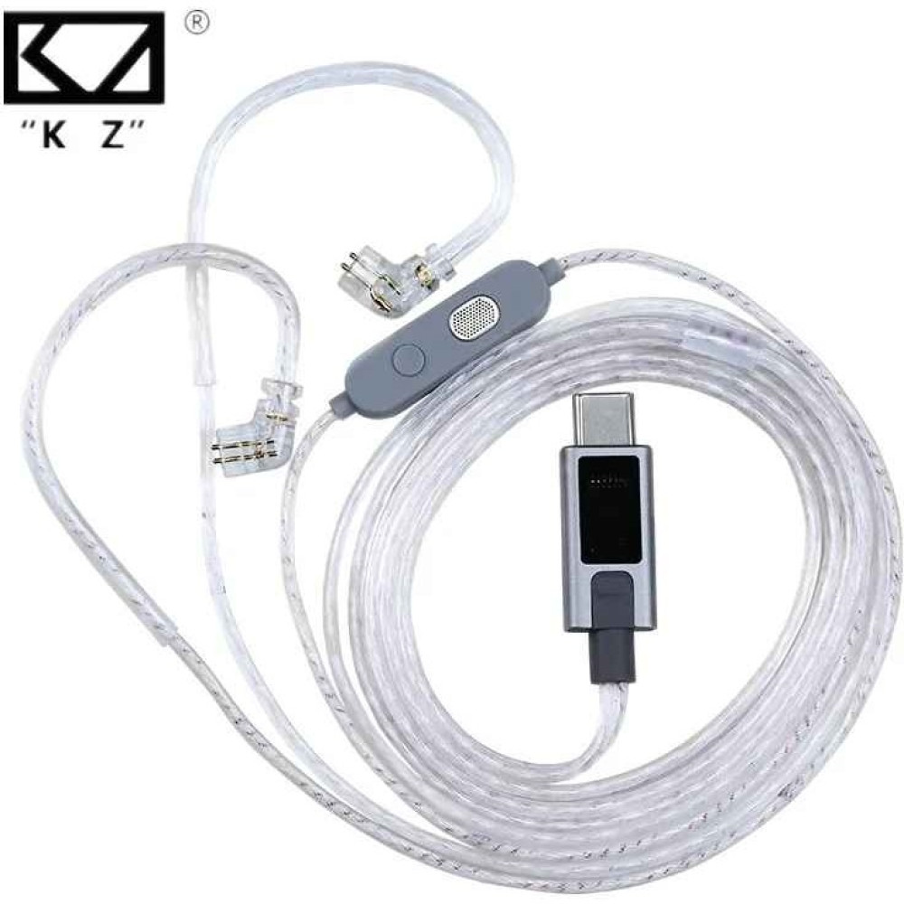 Sipariş Vakti KZ Type-C Gümüş Dac Kulaklık Kablosu Çift Mikrofonlu 3 Ekolayzer Mod Beyaz Renk Uyumlu Modeller Kulaklık Aksesuarı Fiyatı