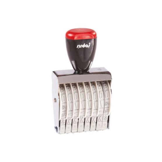 Sırdaş 1598 9 mm 8 Haneli Numaratör