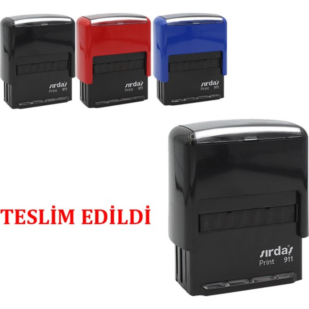 Sırdaş 911 Hazır Kaşe ( Teslim Edildi ) Kırmızı Mürekkep Kase Fiyatı