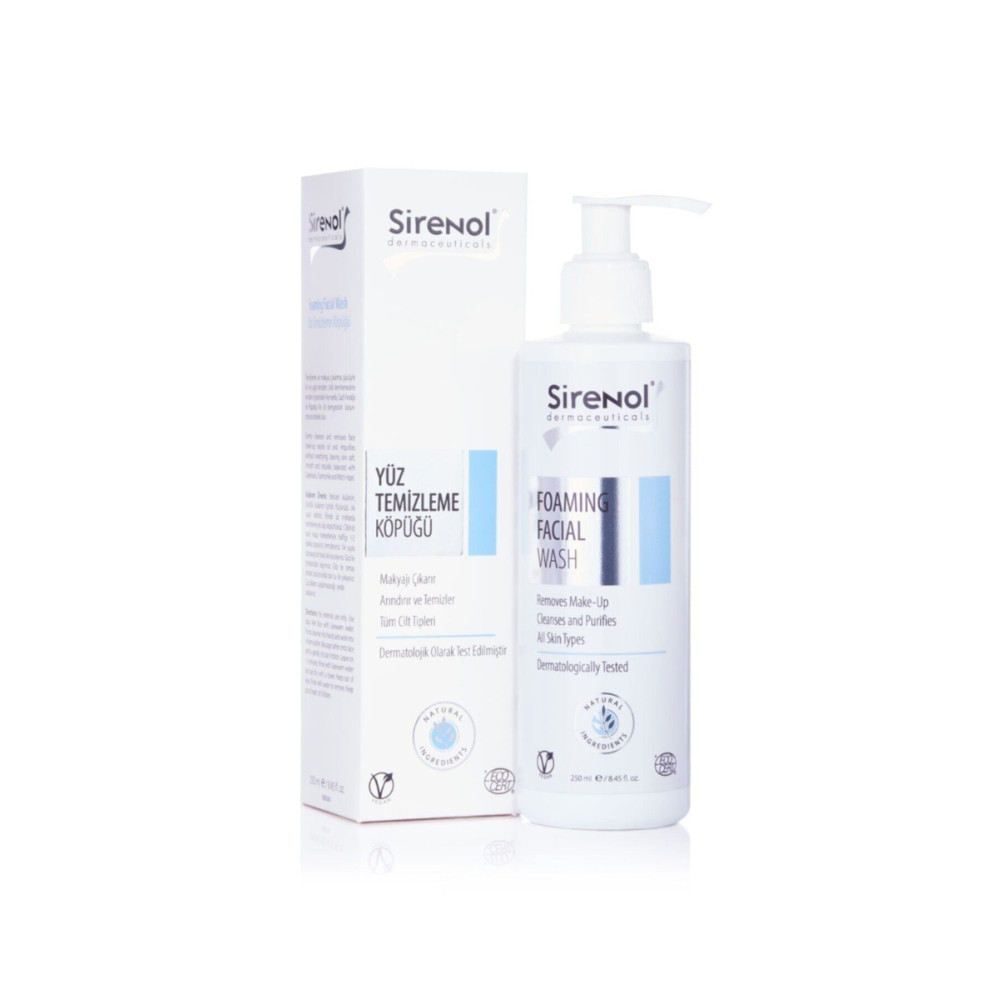 Sirenol Natural Cadı Fındığı Yüz Temizleme Köpüğü 250 Ml Cilt Temizleme ve Peeling Fiyatı