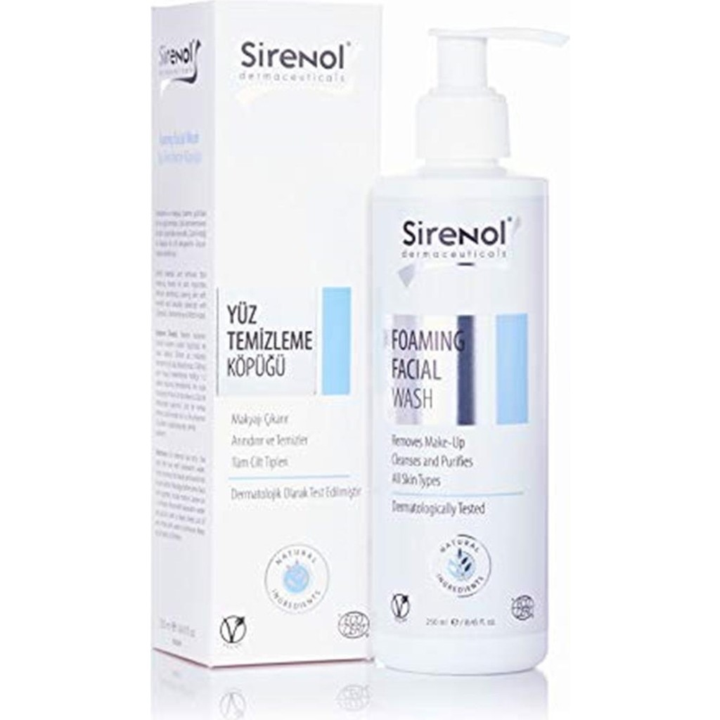 Sirenol Natural Cadı Fındığı Yüz Temizleme Köpüğü, Standart, 250 ml Cilt Temizleme ve Peeling Fiyatı