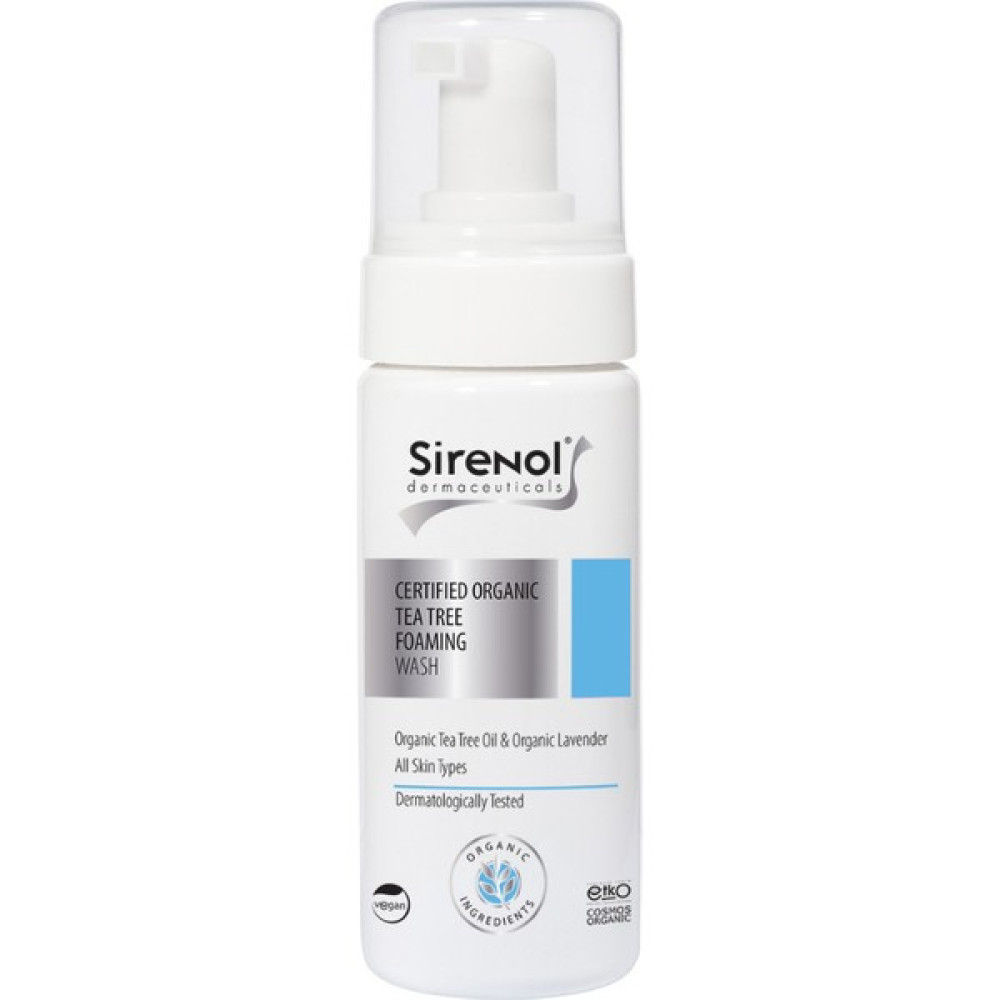 Sirenol Organik Çay Ağacı Temizleme Köpüğü - Çay ağacı köpük Cilt Temizleme ve Peeling Fiyatı