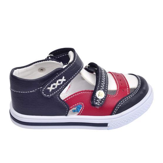 Şirin Bebe 2244-49 Kiko Şb Siyah Kırmızı Kız Çocuk Sandalet