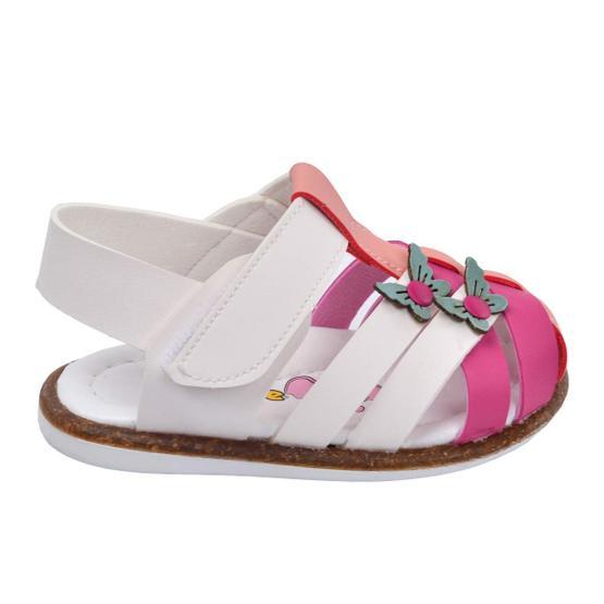 Şirin Bebe 2262-71 Kiko Şb Beyaz Pembe Somon Kız Çocuk Terlik Kız Çocuk Terlik & Sandaleti Fiyatı